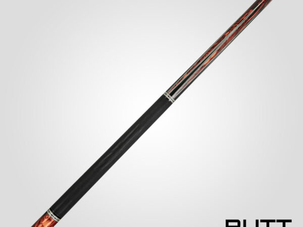 Rhino RETRÔ Pool Cue - Cocobolo - Lizard Embossed Microfiber Leather Wrap & Point