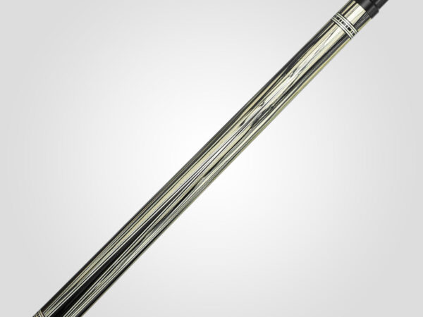 Rhino RETRÔ Pool Cue - Pale Moon Ebony - Lizard Embossed Microfiber Leather Wrap & Point