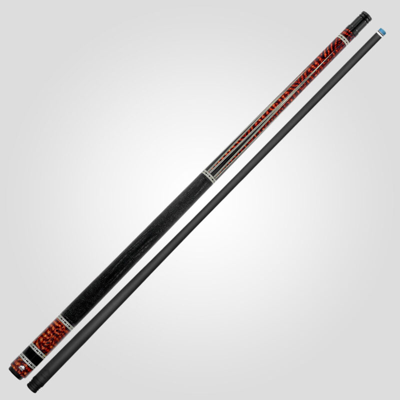 Rhino RETRÔ Pool Cue - Snake - Lizard Embossed Microfiber Leather Wrap & Point