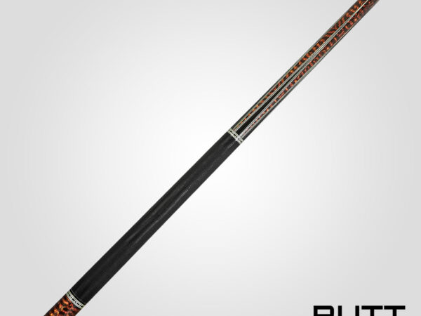 Rhino RETRÔ Pool Cue - Snake - Lizard Embossed Microfiber Leather Wrap & Point