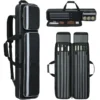 hdmpool Case PCO1 - 4 Butts and 5 Shafts Multi-pocket Pool Cue Case (4x5) 1