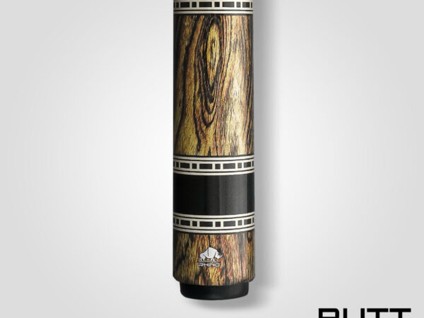 Rhino RETRÔ Pool Cue - Bocote - Lizard Embossed Microfiber Leather Wrap & Point