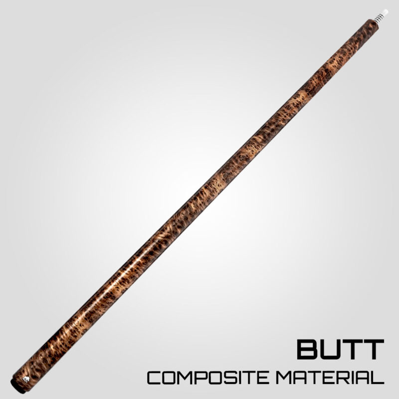 Rhino RETRÔ Pool Cue - Thuya - Wrapless