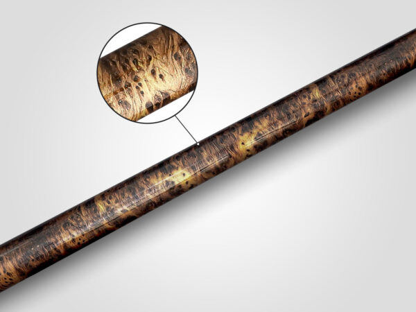 Rhino RETRÔ Pool Cue - Thuya - Wrapless