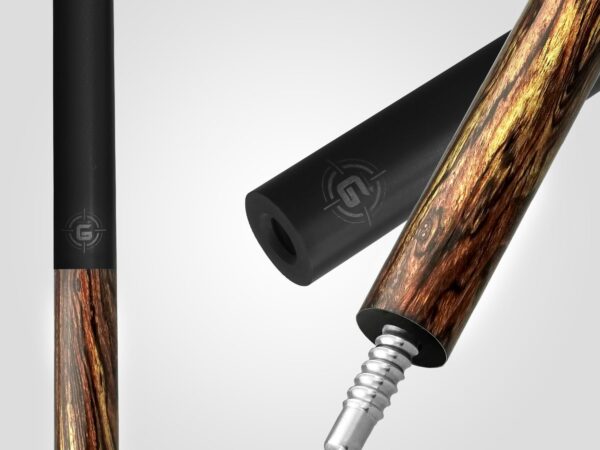 Rhino G-W Pool Cue - Bocote - Wrapless