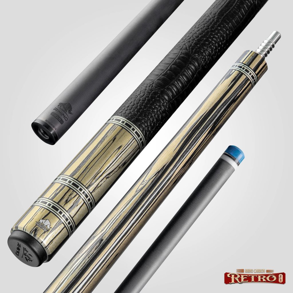 希少 Mezz Cues 5TNT-NL LN Rhino Carbon Rhino Retro Cue – Best Pale Moon Ebony 2026