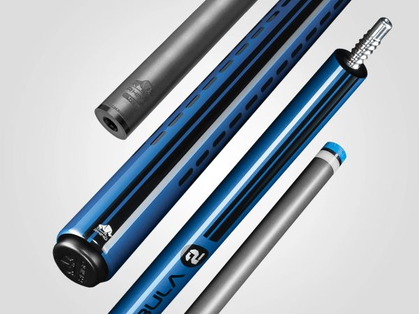 Nebula 2 Pool Cue - Sky Blue - Wrapless