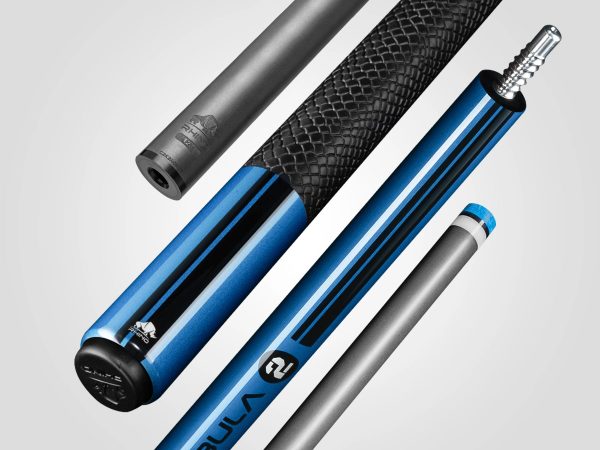 Nebula 2 Pool Cue - Sky Blue - Sport Wrap