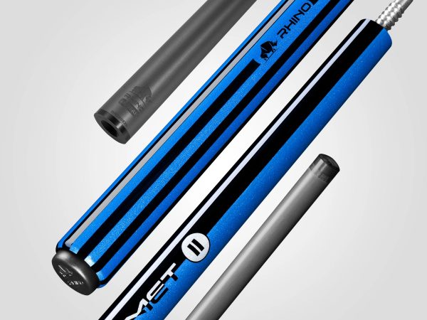 RHINO KOMET II Break Cue - Black & Blue