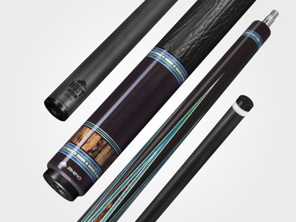 RHINO MUST POOL CUE - MU4 VERDE MULTIVENEER