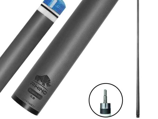 Rhino - 30" / Tuboloc Carbon Pool Cue Single Shaft