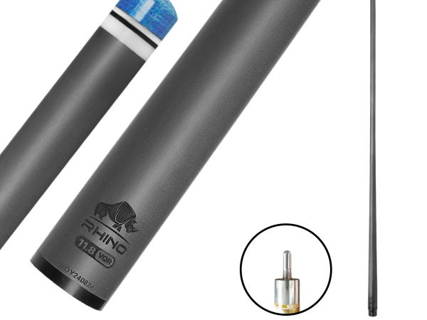 Rhino - 30" / Quick Release (VQR) Carbon Pool Cue Single Shaft