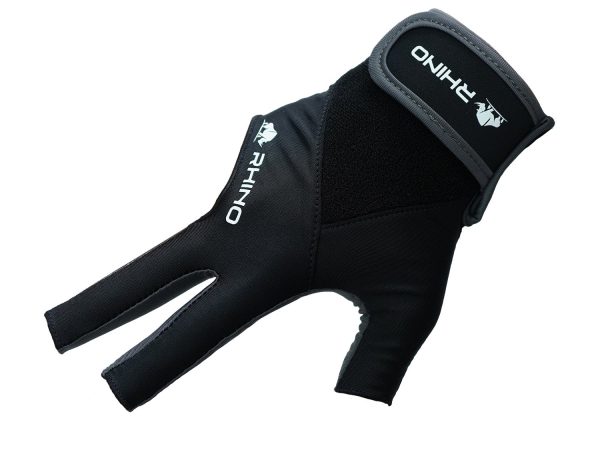 RHINO Billiards Glove Right Hand - Black