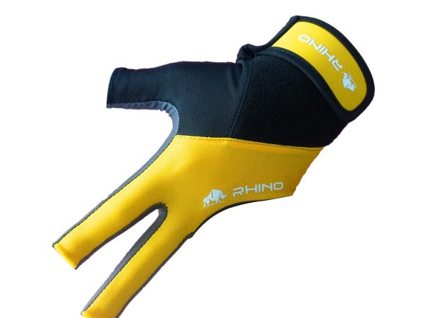 RHINO Billiards Glove Left Hand - Yellow