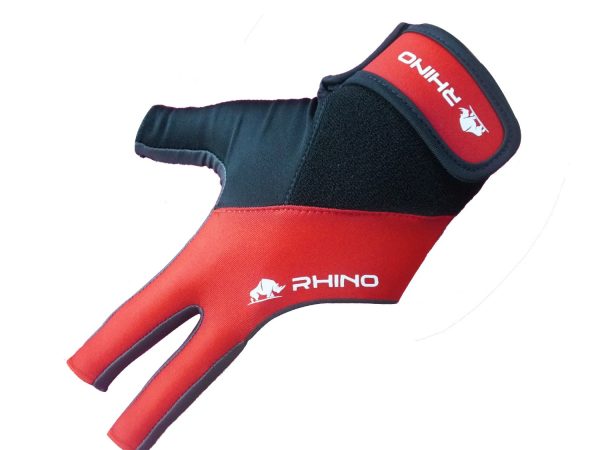 RHINO Billiards Glove Left Hand - Red
