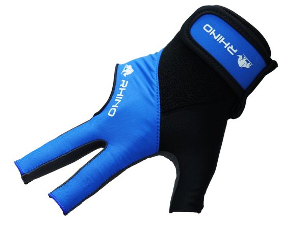 RHINO Billiards Glove Right Hand - Blue