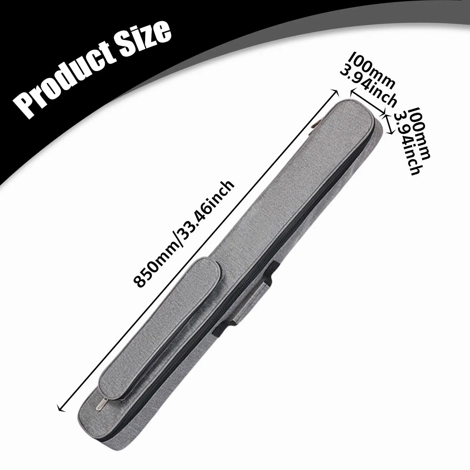hdmpool 4-Slot (2 Butts / 2 Shafts) Cue Case 6