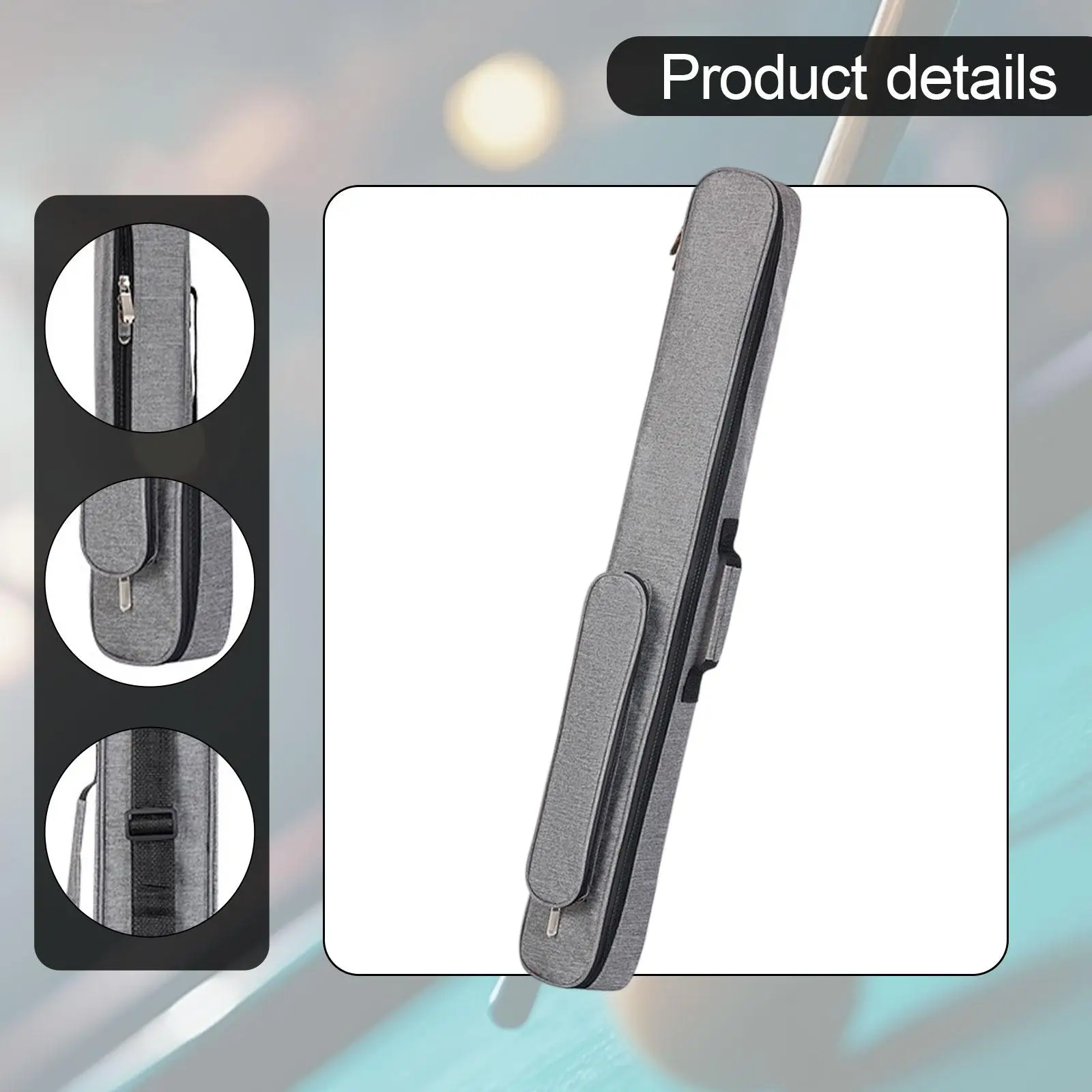 hdmpool 4-Slot (2 Butts / 2 Shafts) Cue Case 5